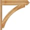Ekena Millwork Thorton Arts & Crafts Rough Sawn Outlooker, Western Red Cedar, 8"W x 36"D x 36"H OUT08X36X36THR03RWR - alternate 3